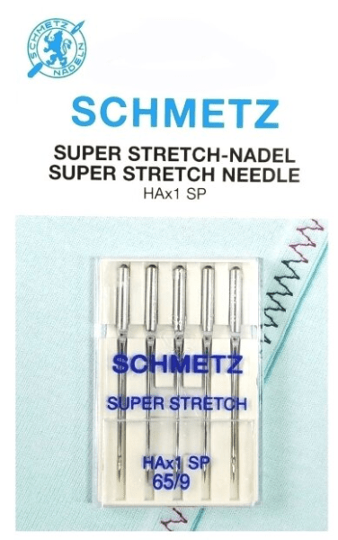 Иглы Schmetz супер-стрейч HAx1 SP 65/9, 5 шт в Нелидово