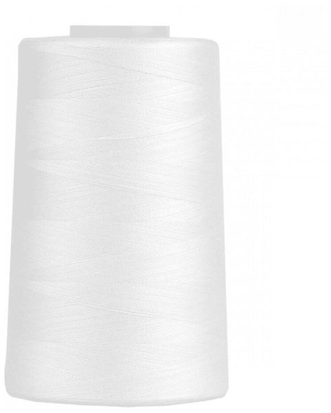 Нитки Sewing Thread 40/2 5000 ярд. цвет - белый 100% п/э в Нелидово